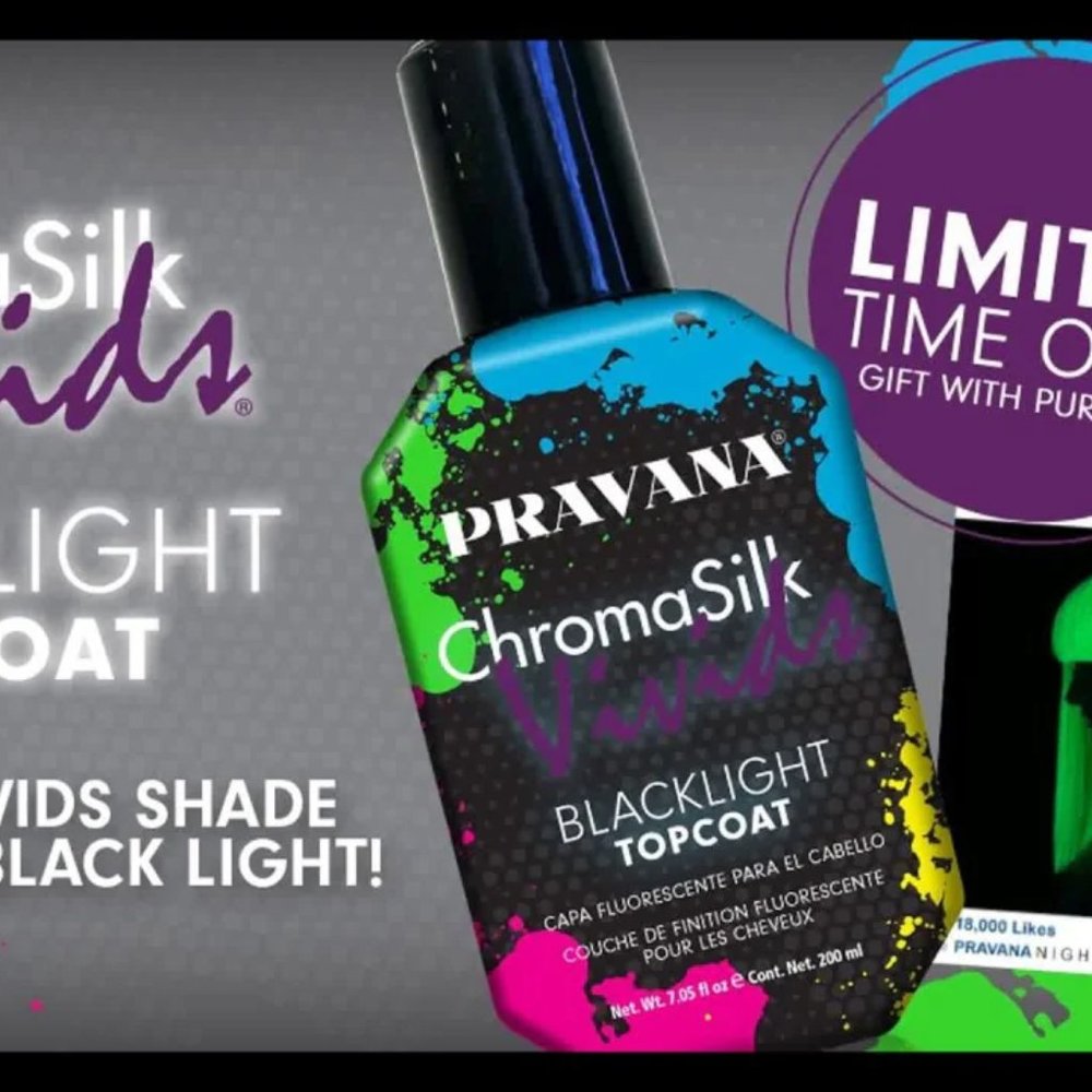 Pravana Chromasilk Vivids Blacklight Topcoat